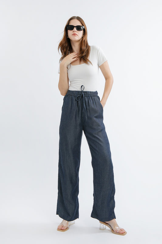 Cloud Dark Tencel Denim Pants