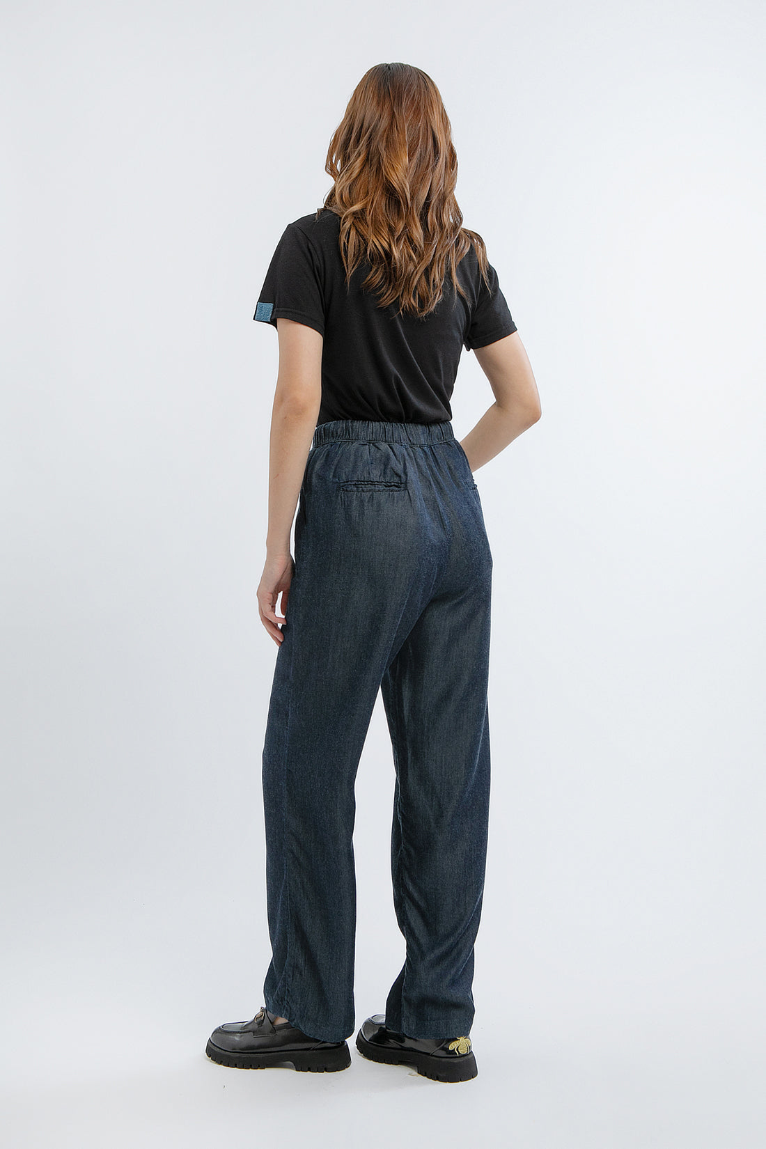 Cloud Dark Tencel Denim Pants