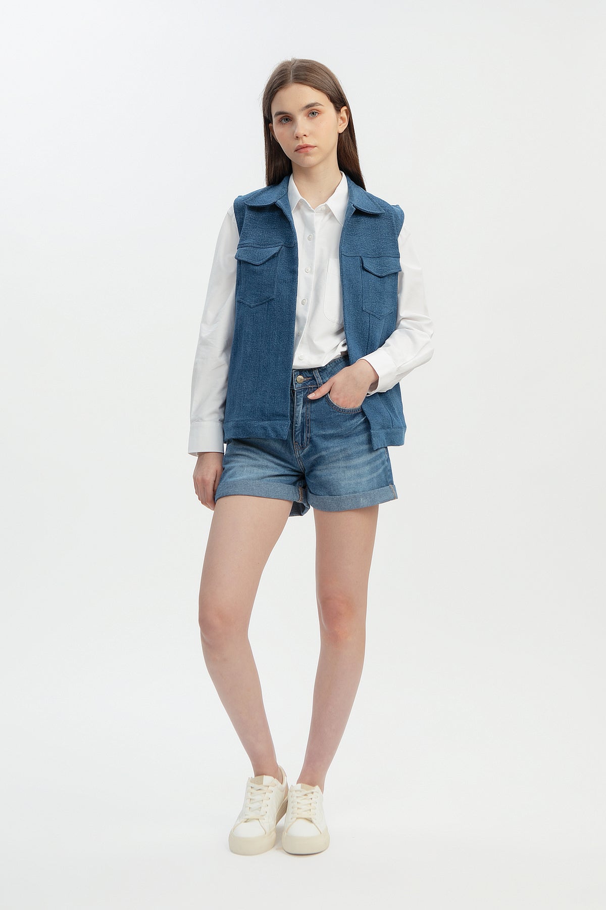 Isla Denim Vest