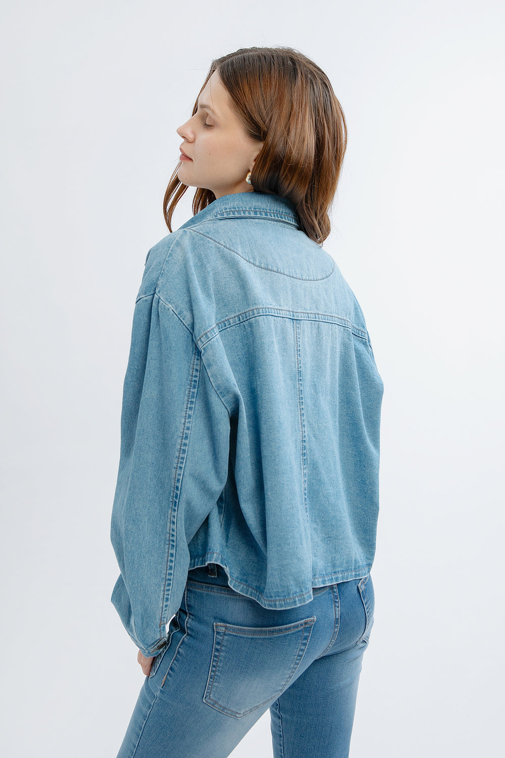 Monday Blues Lumi Denim Shirt Jacket