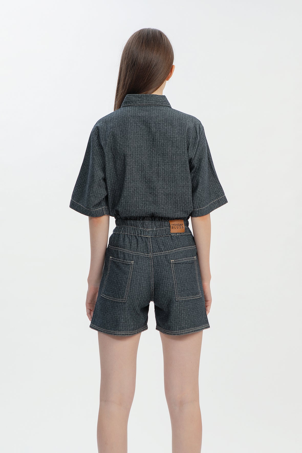 Boxy buttoned shirt