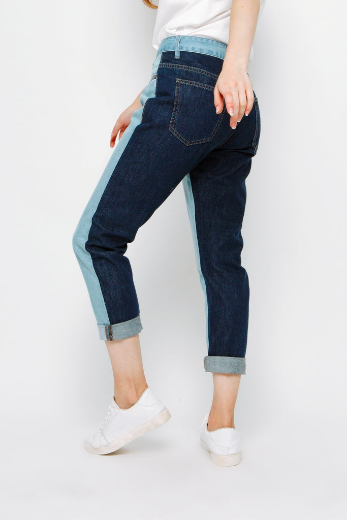 Leighton Light Blue Boyfriend Jeans