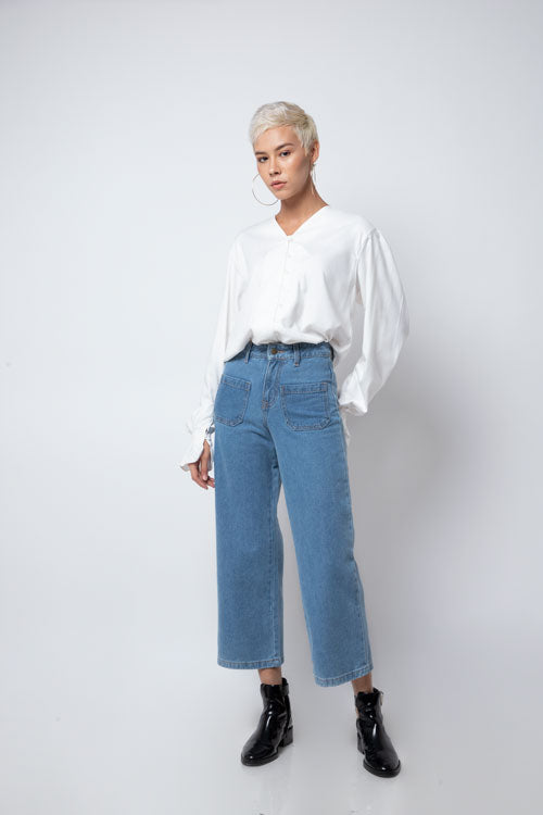 Kayla Denim Culottes