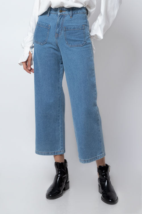 Kayla Denim Culottes