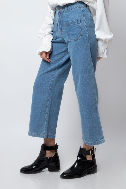 Kayla Denim Culottes