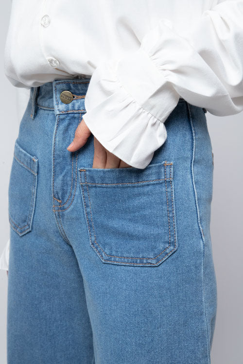 Kayla Denim Culottes