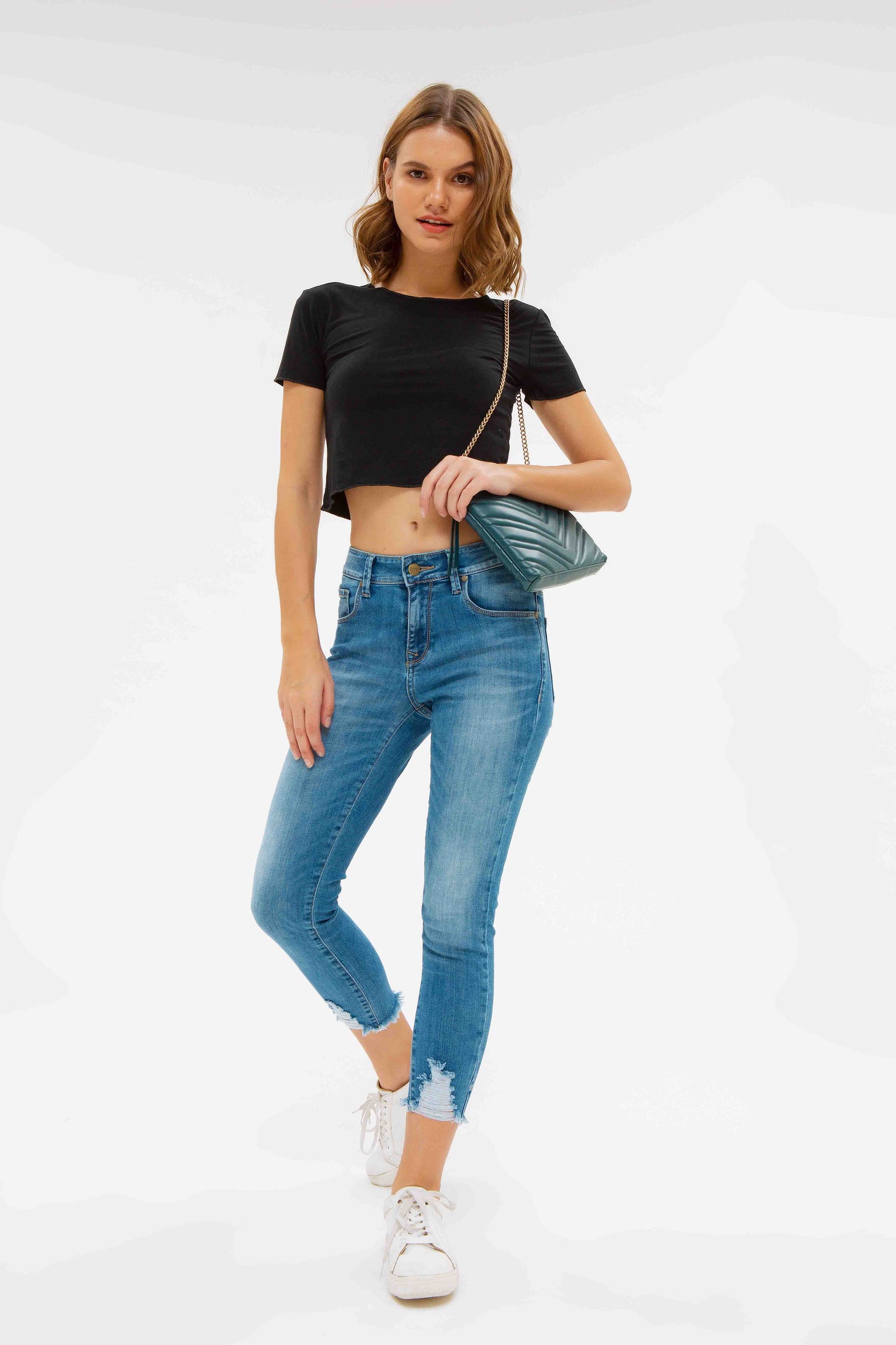 Nara Skinny Jeans in Blue