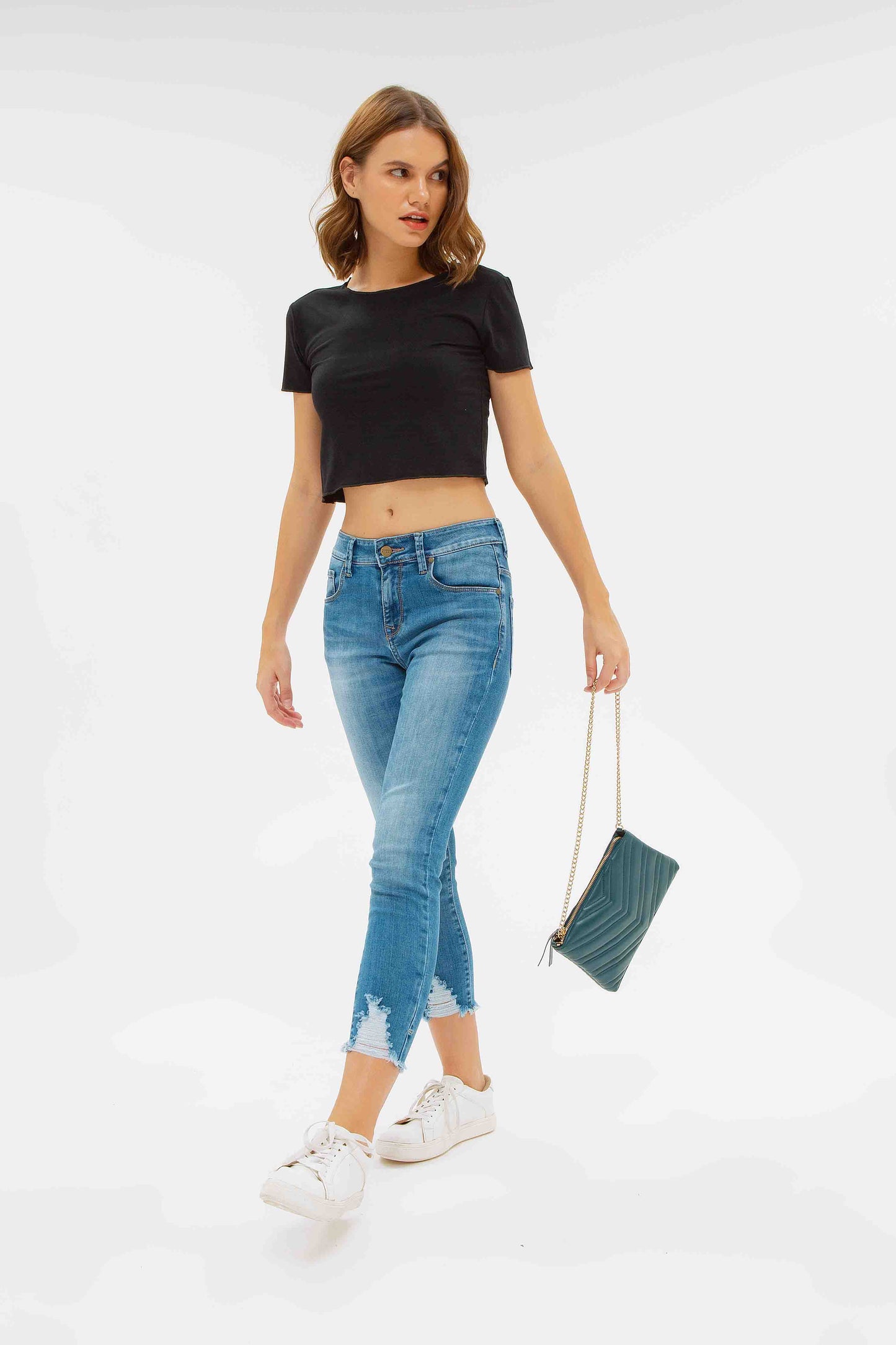 Nara Skinny Jeans in Blue