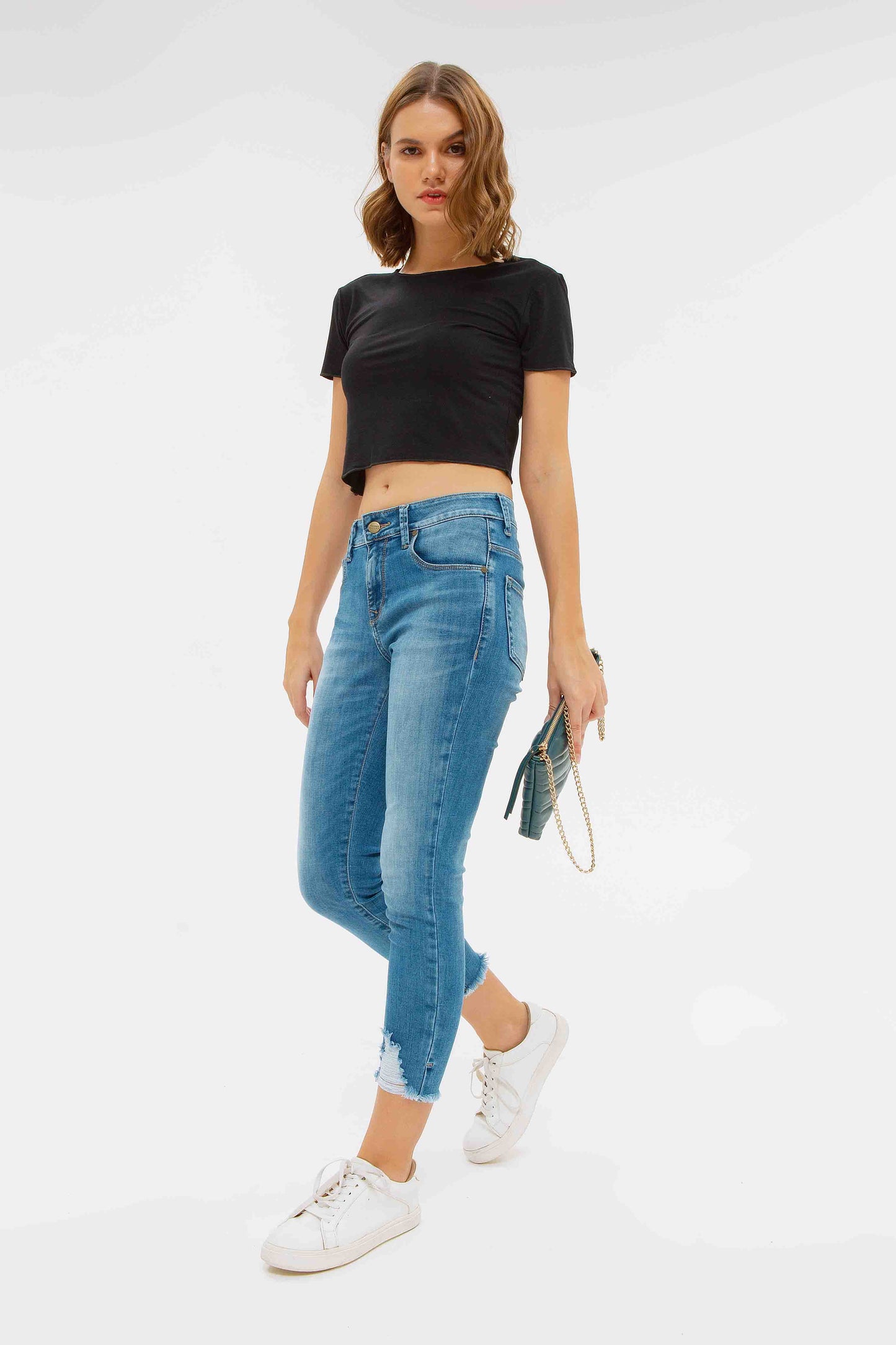 Nara Skinny Jeans in Blue