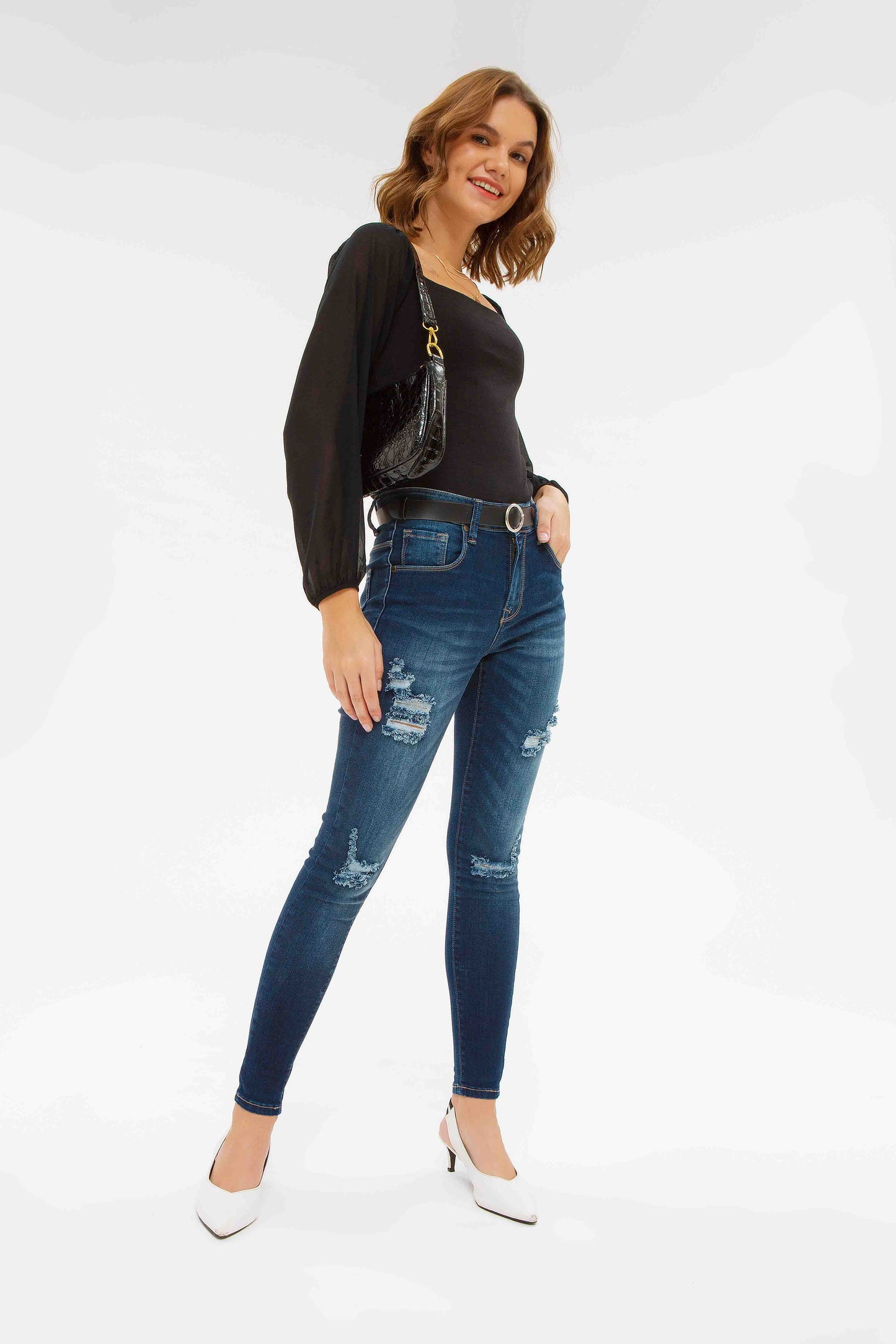 Grizel Skinny Jeans