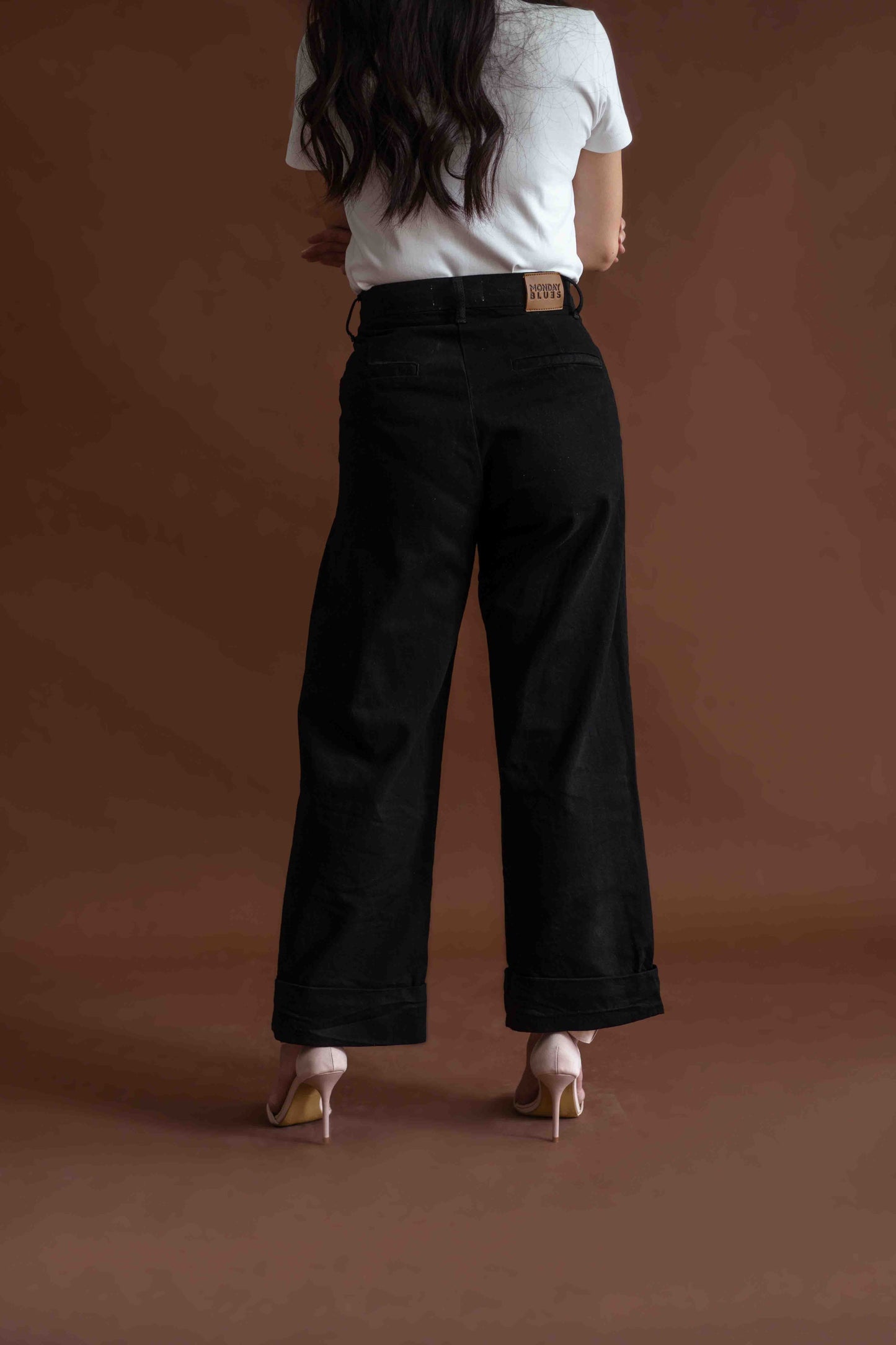 Voi Flared Black Workpants x Anita Lundy