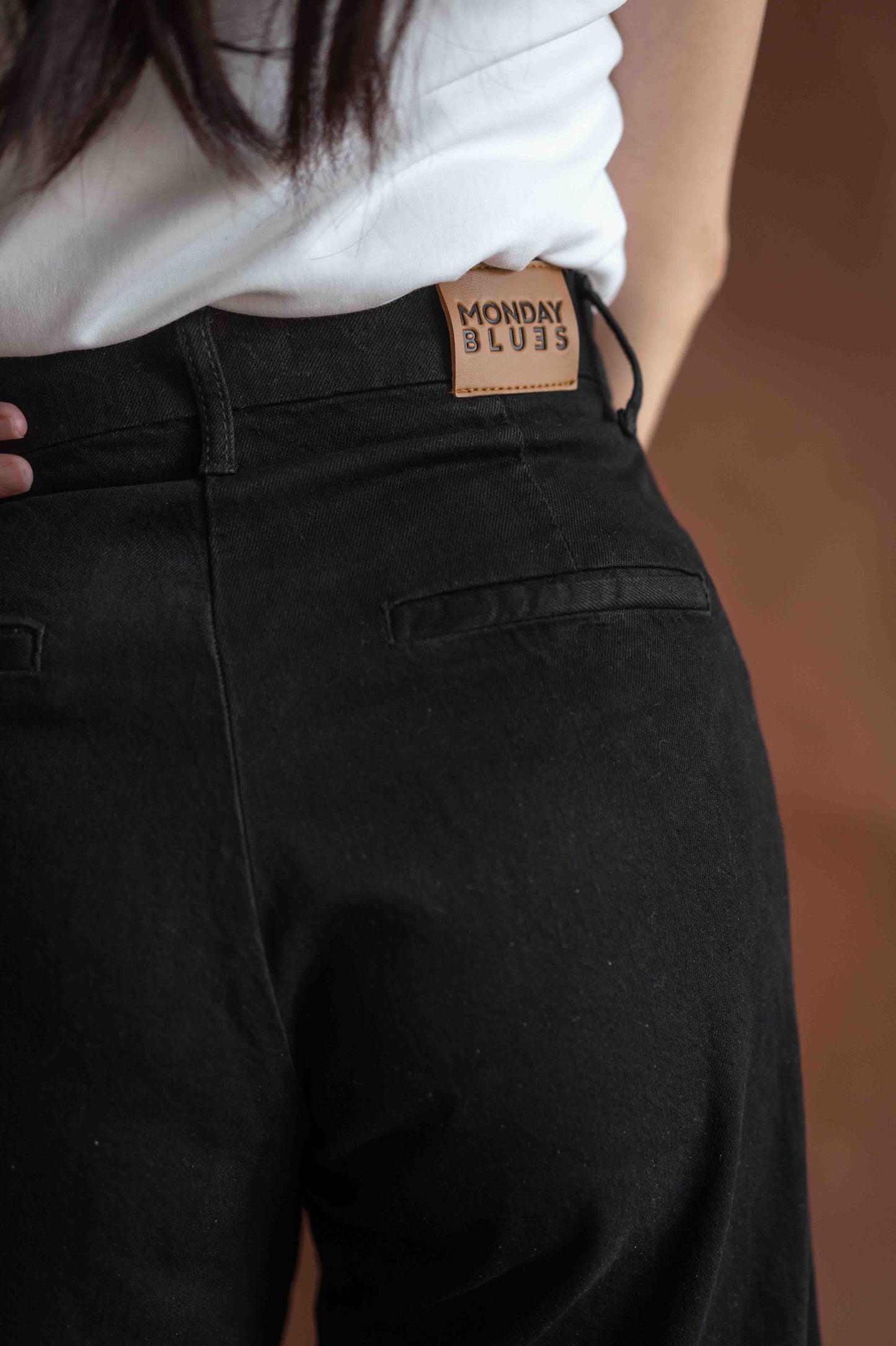 Voi Flared Black Workpants x Anita Lundy