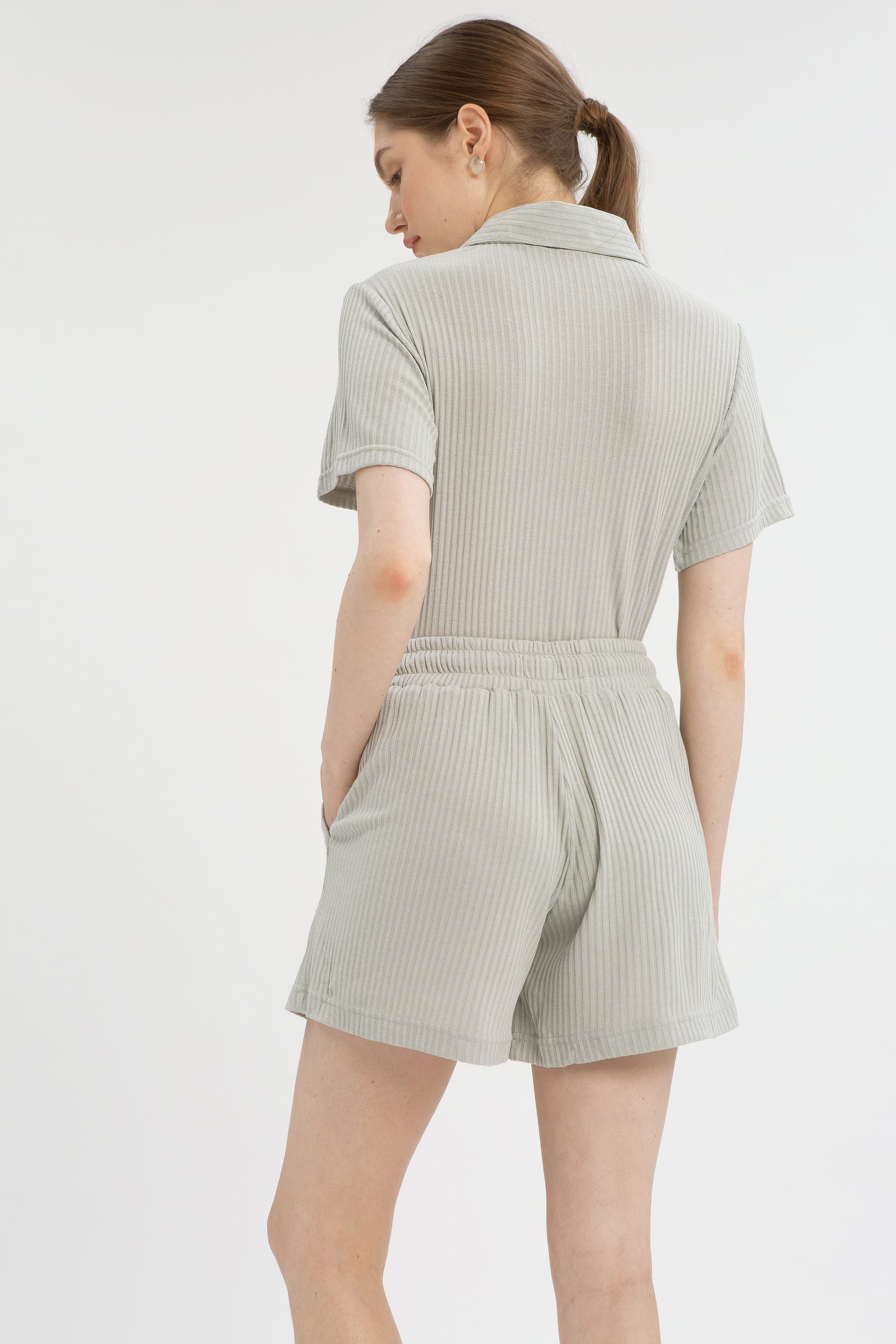 Haru Set in Dusty Green