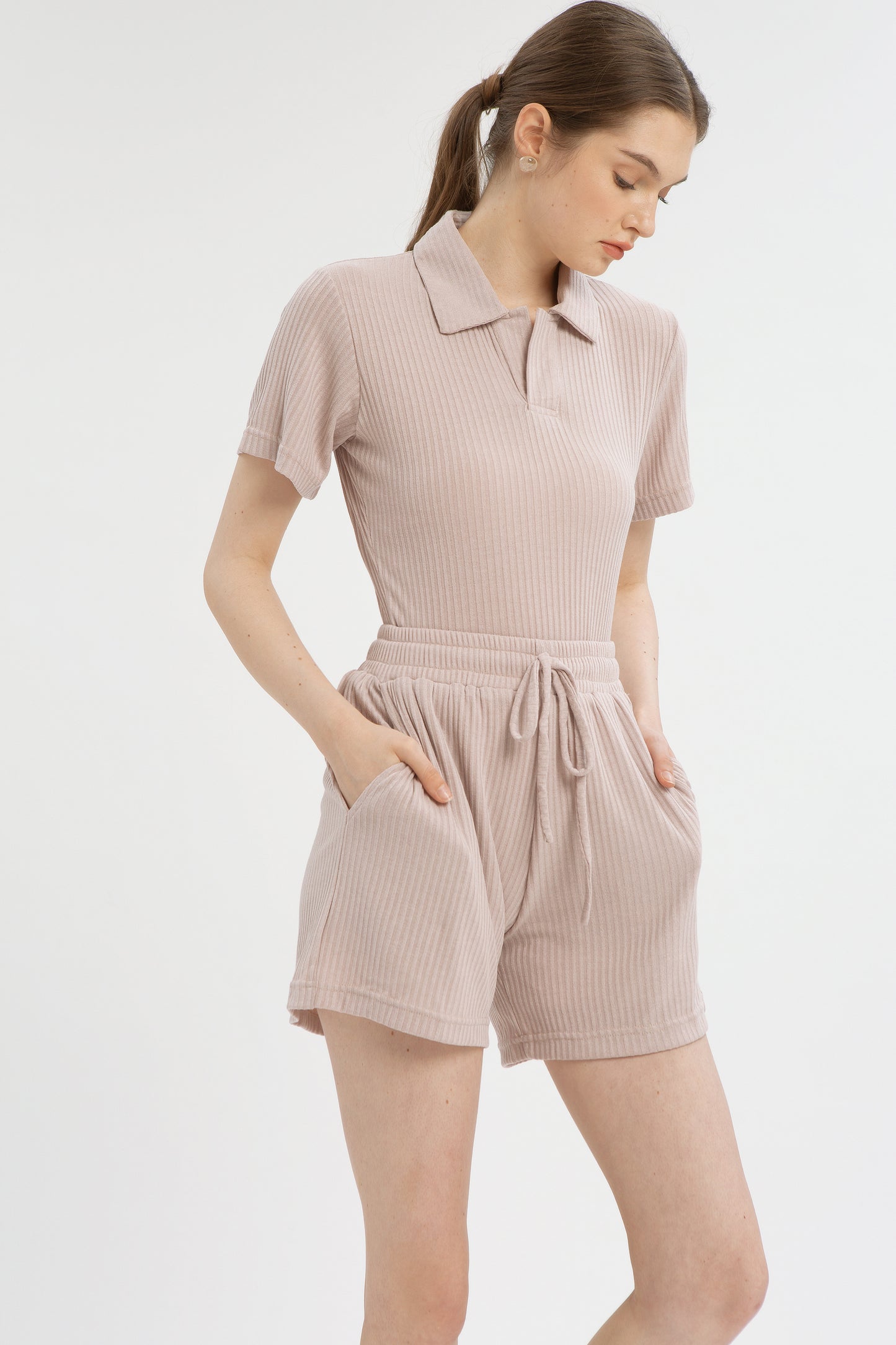 Haru Set in Dusty Rose