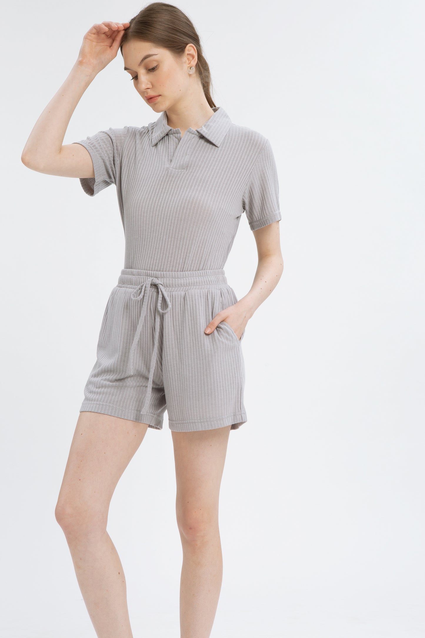 Haru Set in Misty Grey