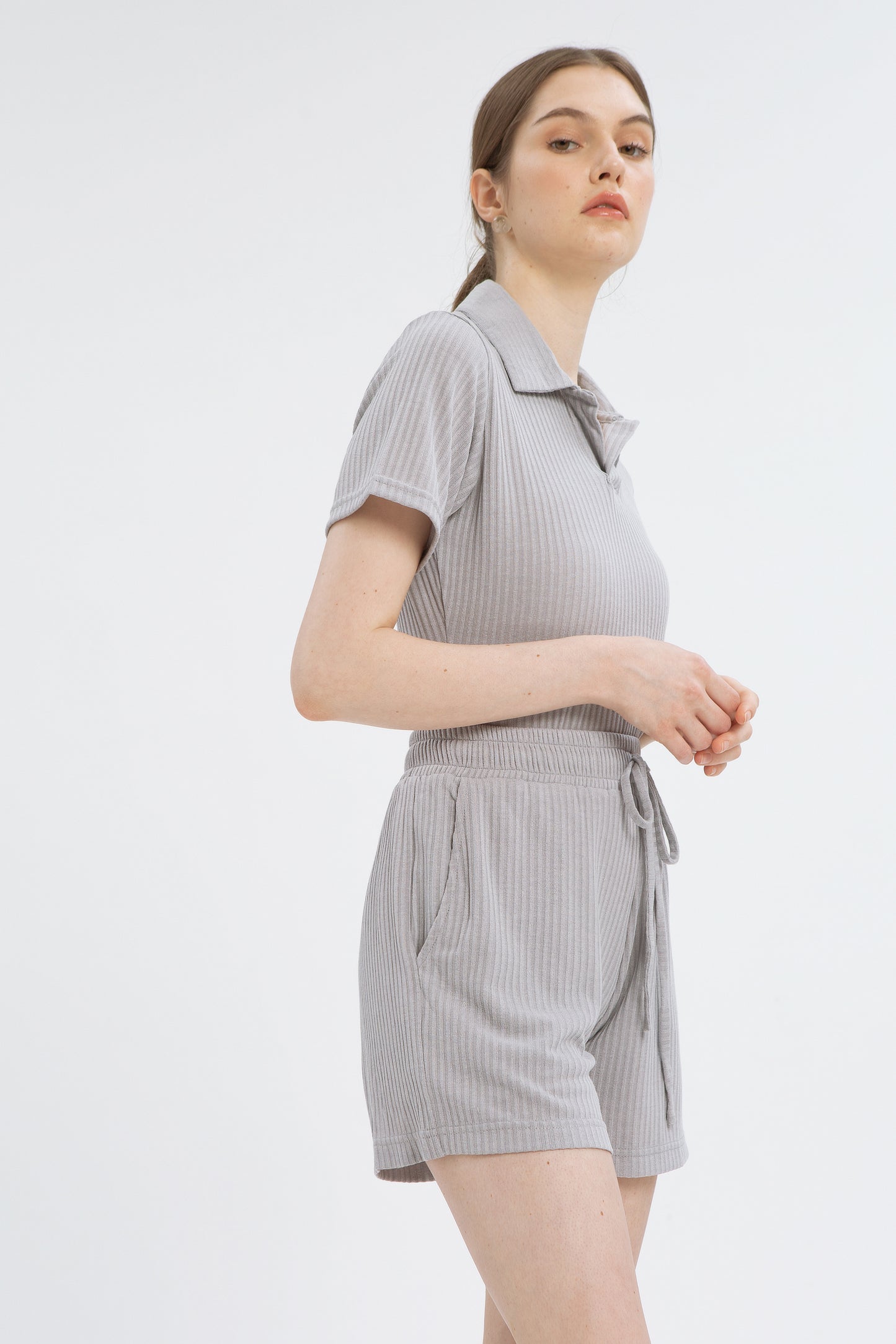 Haru Set in Misty Grey