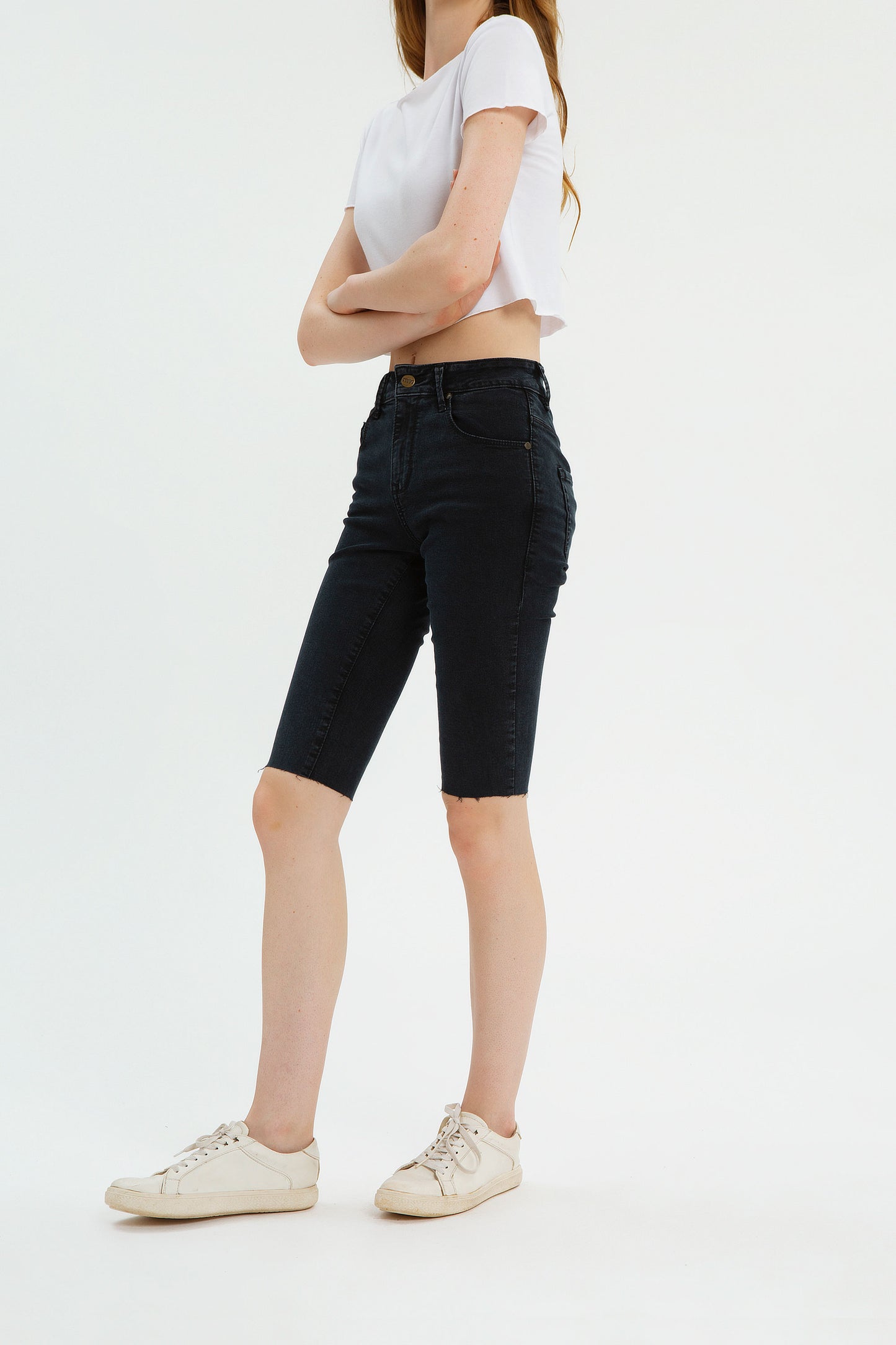 Karen Biker Short Jeans