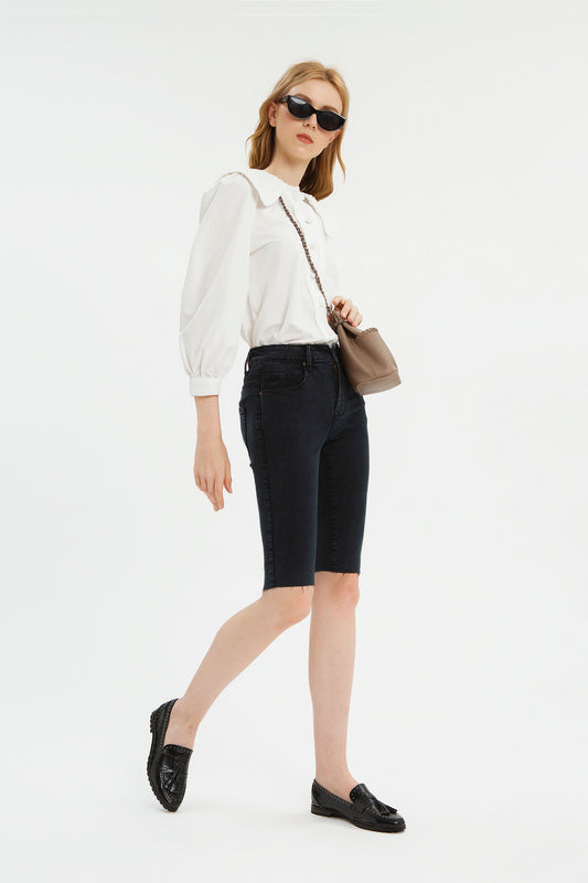 Karen Biker Short Jeans