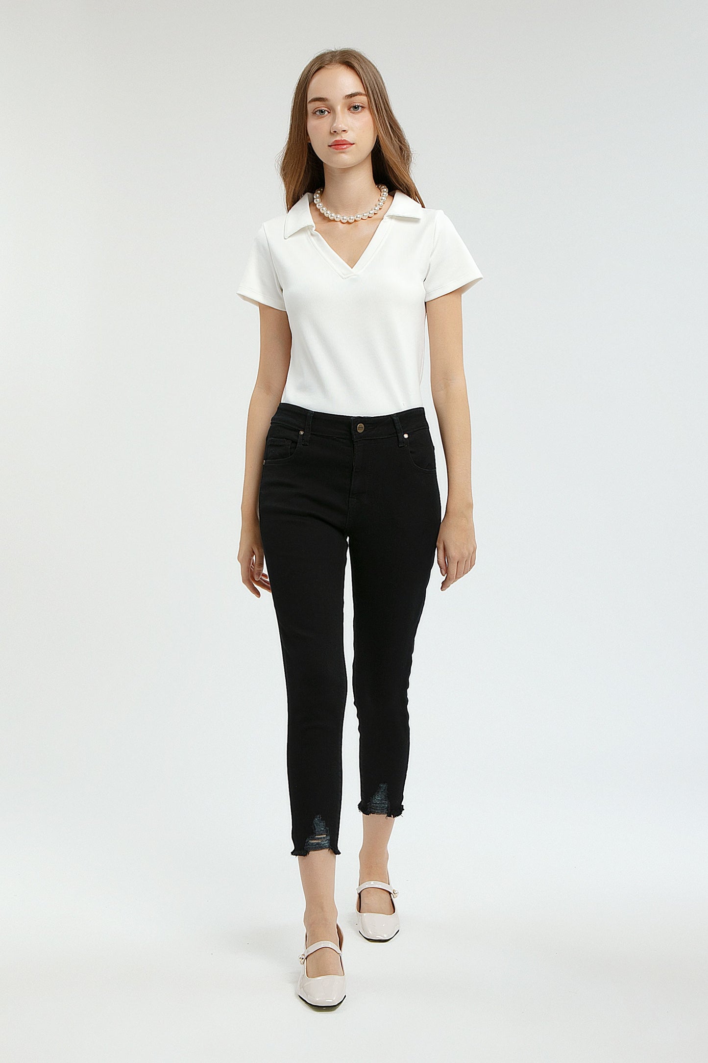 Nara Skinny Jeans in Black