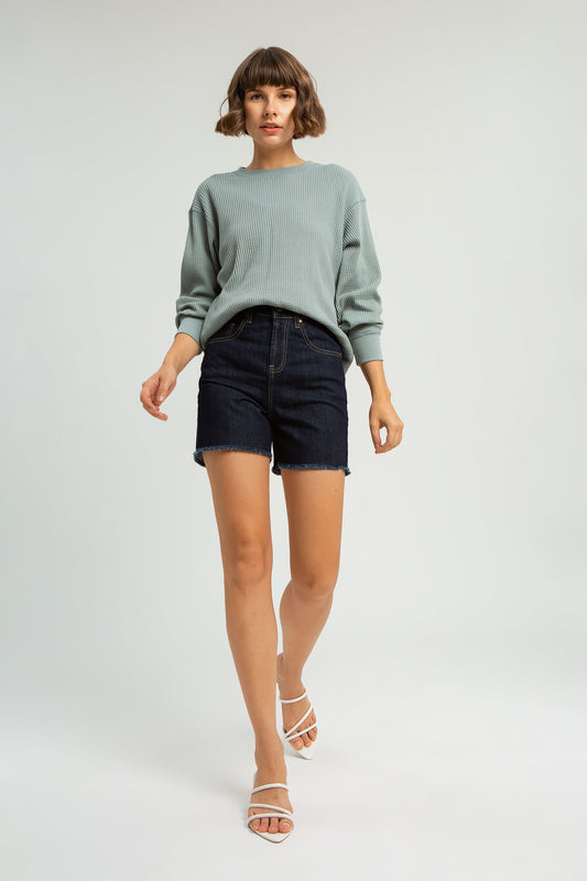 Cecil Short Jeans in Garment