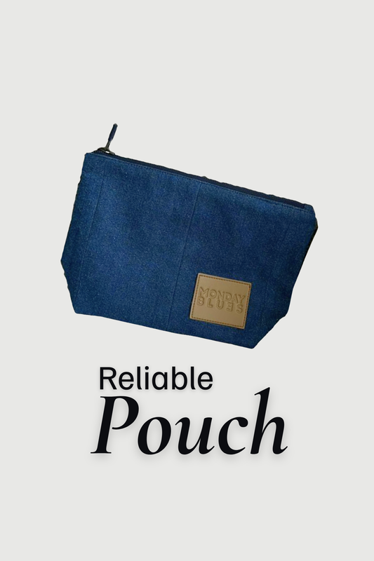 It's Monday Blues Pouch