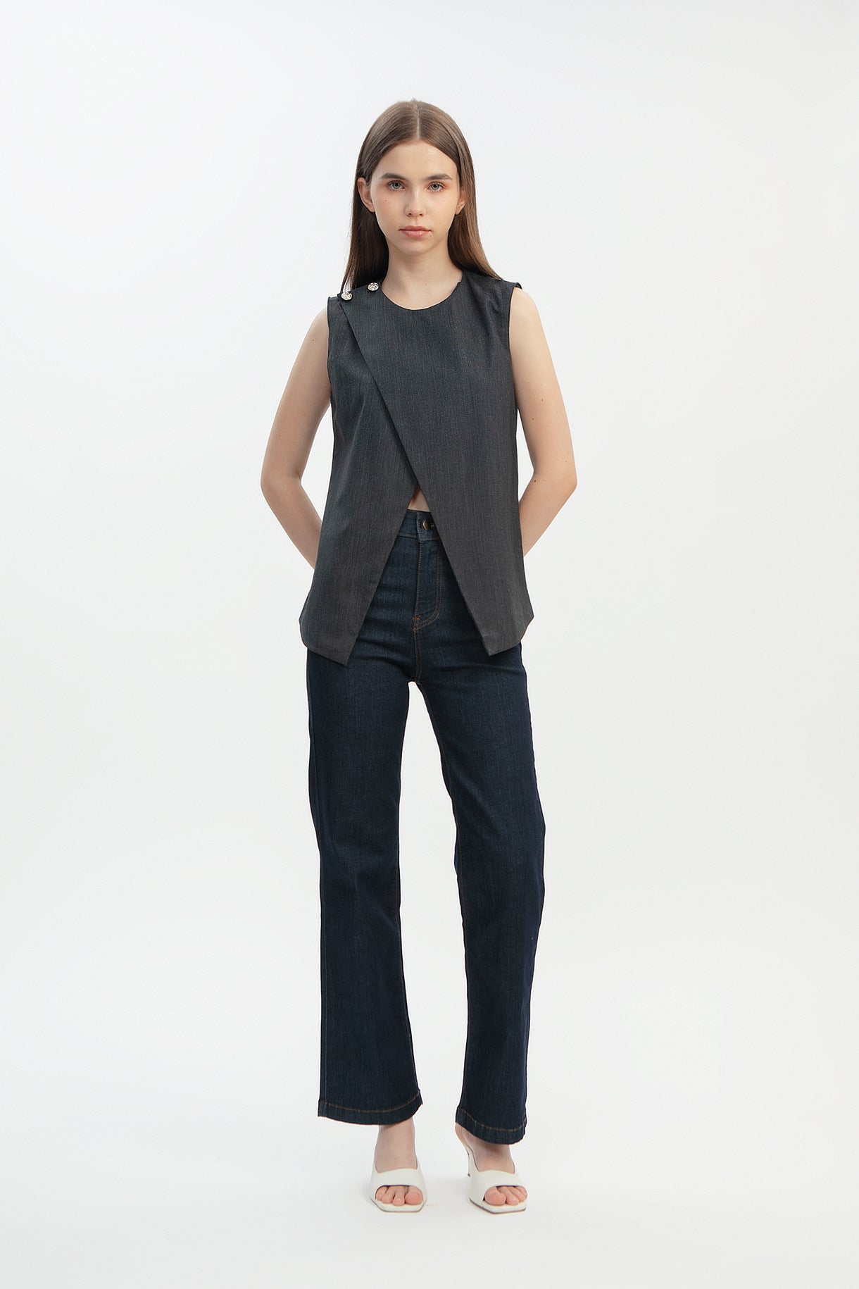 Ayla Assymetric Vest