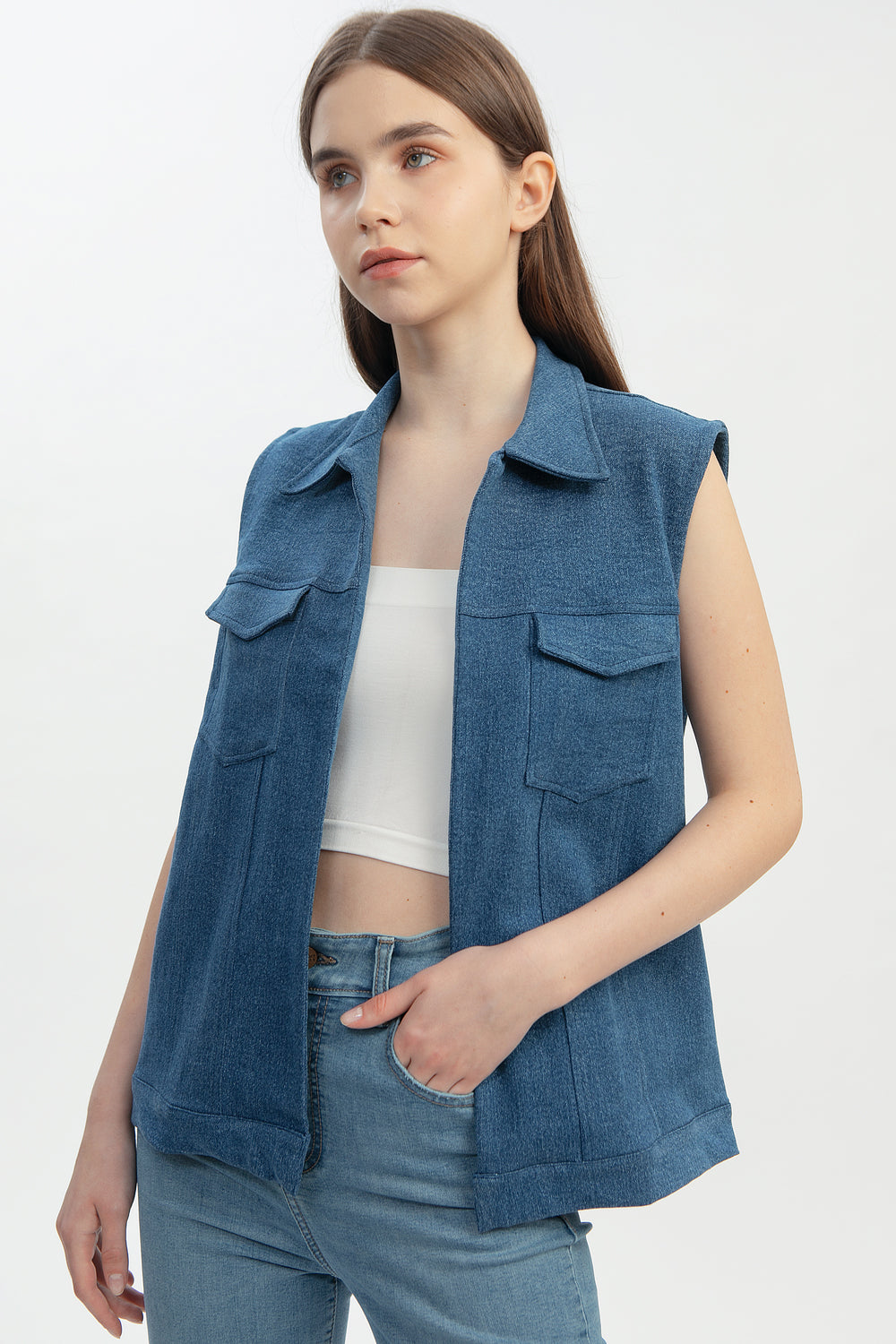 Isla Denim Vest