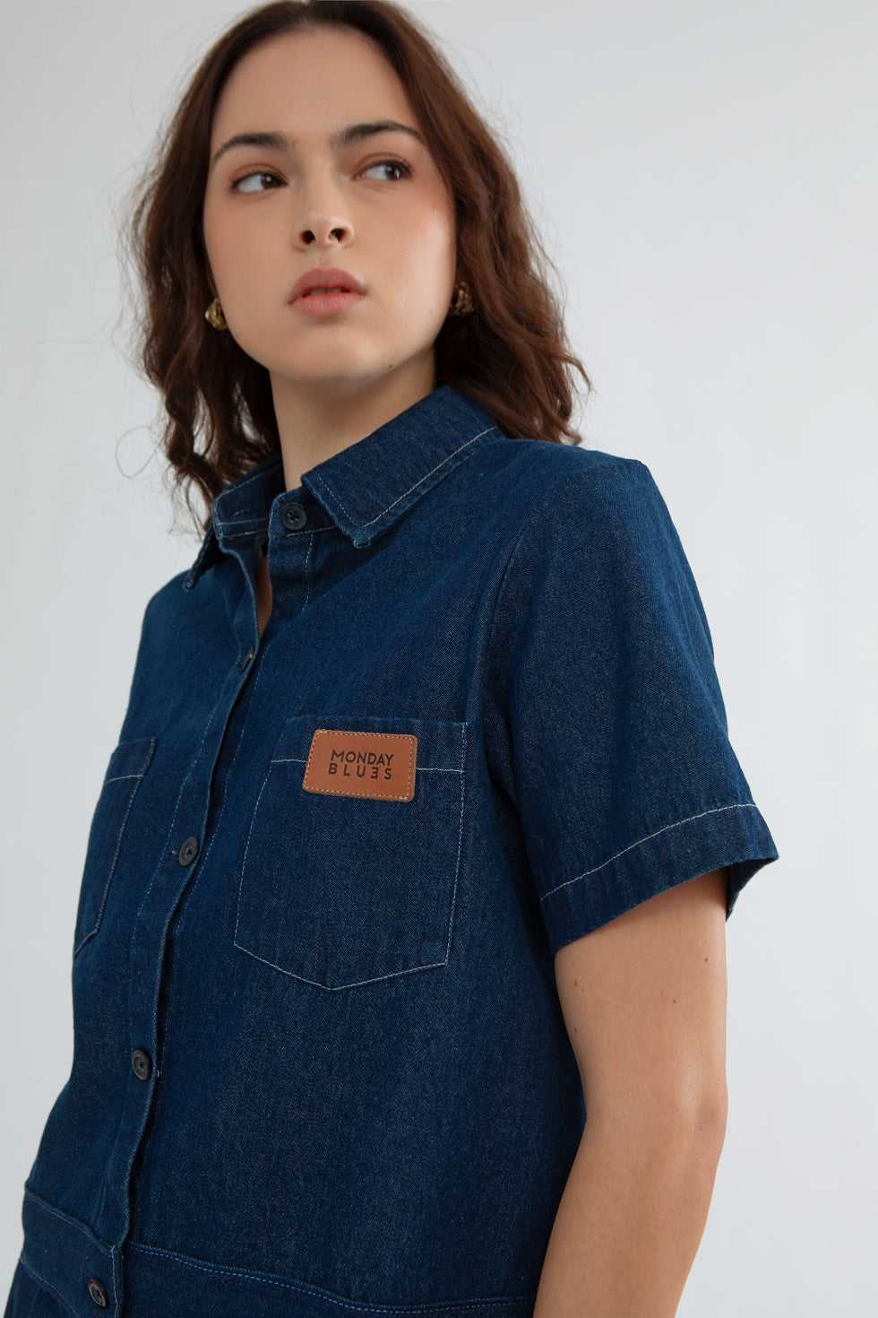 Lora Denim Top