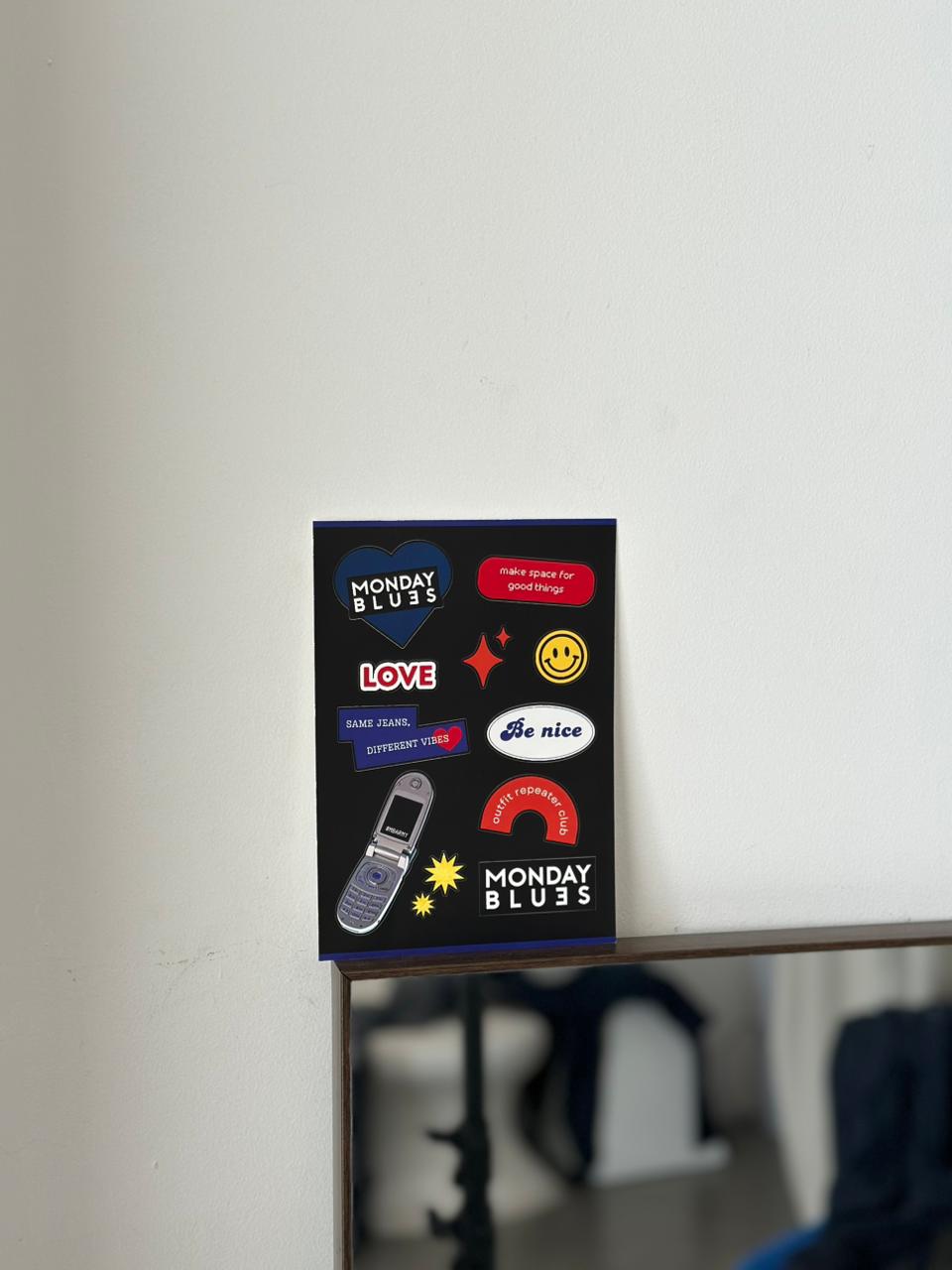 It's Monday Blues Sticker