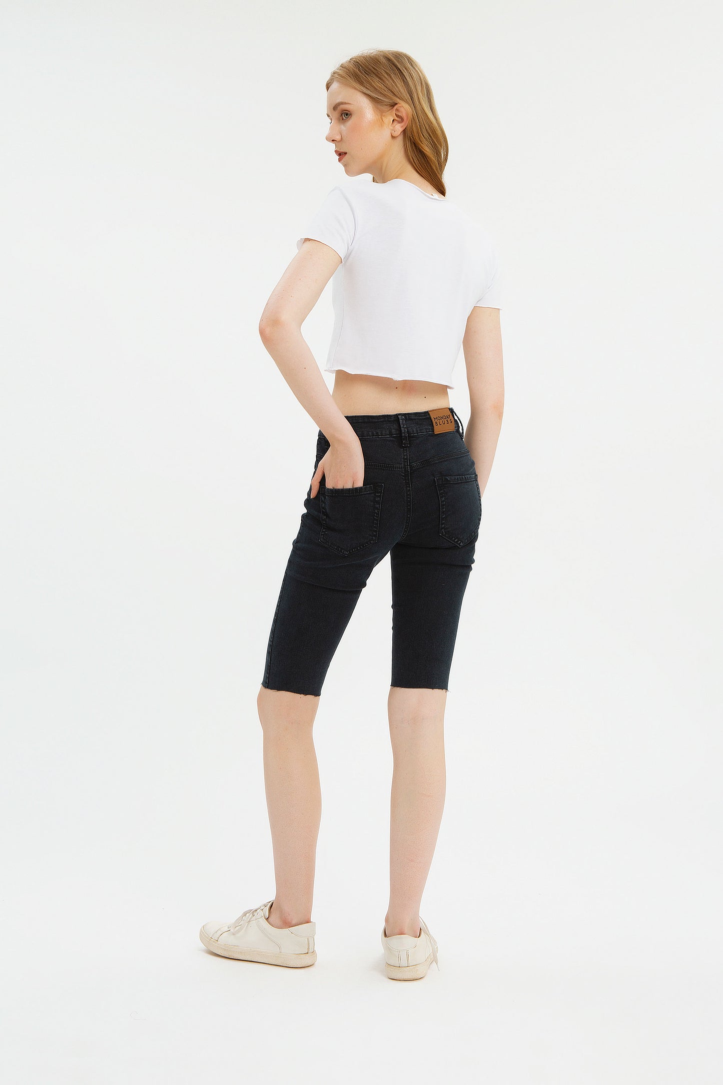 Karen Biker Short Jeans