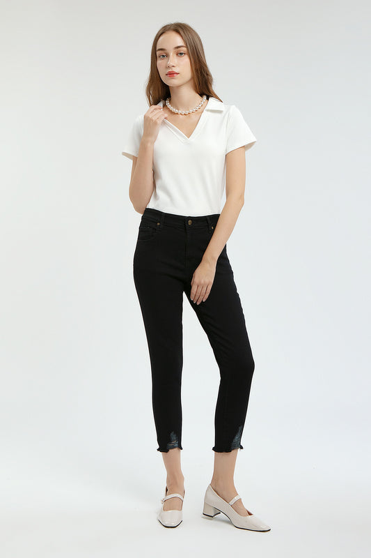 Nara Skinny Jeans in Black